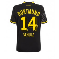 Borussia Dortmund Nico Schulz #14 Bortedrakt Kvinner 2022-23 Kortermet